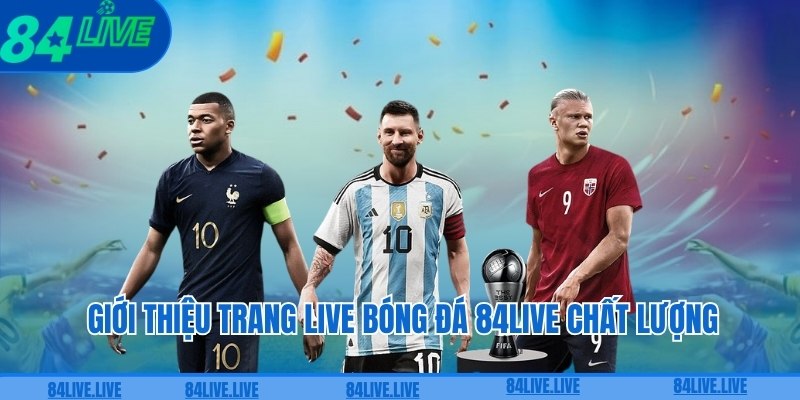 Giới thiệu trang live bóng đá 84live chất lượng